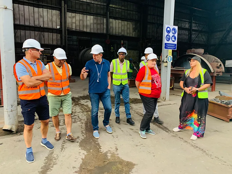 Luna Smelter delegation Szczecin 2