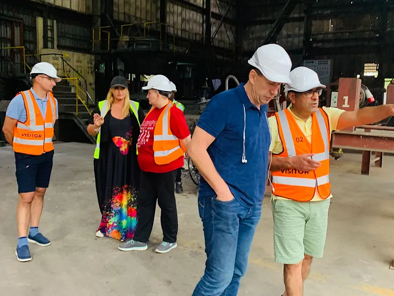 Luna Smelter delegation Szczecin 3